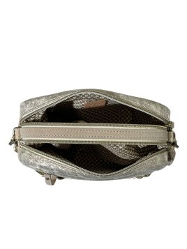 Mila Louise MASA CU - TOILE DE COTON ET CUIR petit trotteur porté travers masa mila louise Sacs à mains