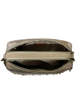 Mila Louise MASA CU - TOILE DE COTON ET CUIR petit trotteur porté travers masa mila louise Sacs à mains