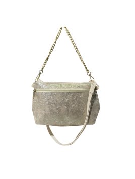 Mila Louise MATA CU  - TOILE ET CUIR - CRÈME petit trotteur porté travers mata mila louise Sacs à mains