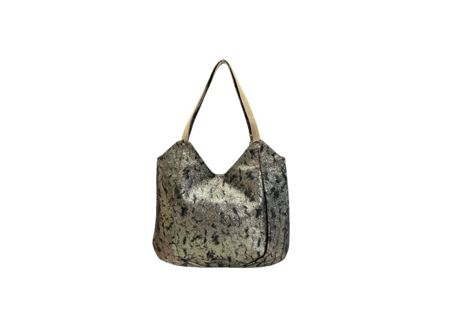 Mila Louise NAOMI CU - TOILE DE COTON ET CUI cabas porté épaule naomi de mila louise shopping