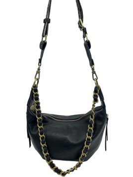 Mila Louise RUBINA C - CUIR DE VACHETTE - NO sac demi lune rubina c de mila louise Sacs à mains