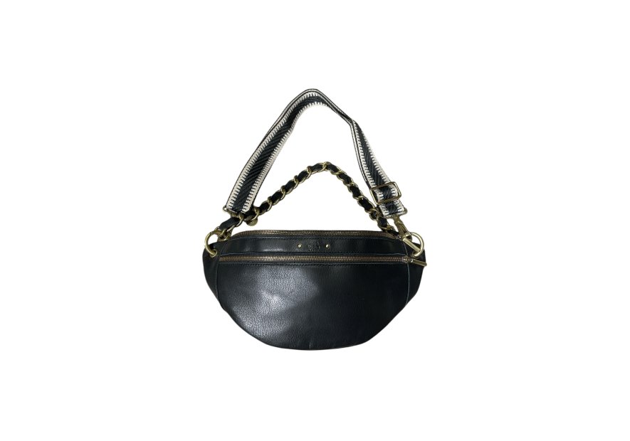 Mila Louise PETRA C. - CUIR DE VACHETTE - NO banane petra c de mila louise Sacs à mains