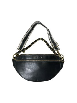 Mila Louise PETRA C. - CUIR DE VACHETTE - NO banane petra c de mila louise Sacs à mains