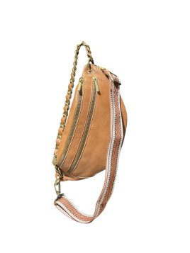 Mila Louise PETRA C. - CUIR DE VACHETTE - CA banane petra c de mila louise Sacs à mains