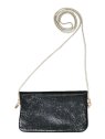 Mila Louise OLCA RP - TOILE ET CUIR - NOIR pochette à rabat olca de mila louise sacs-a-mains
