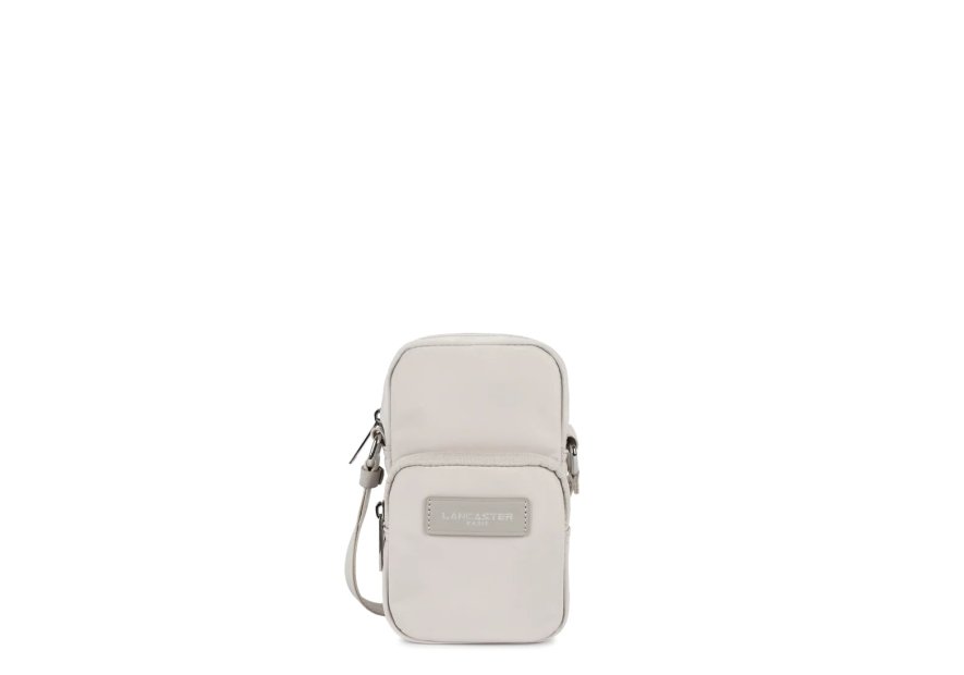 Lancaster 510-86 - NYLON/POLYAMIDE - GRIS  sac étui téléphone bandoulière basic vita Sacs à mains