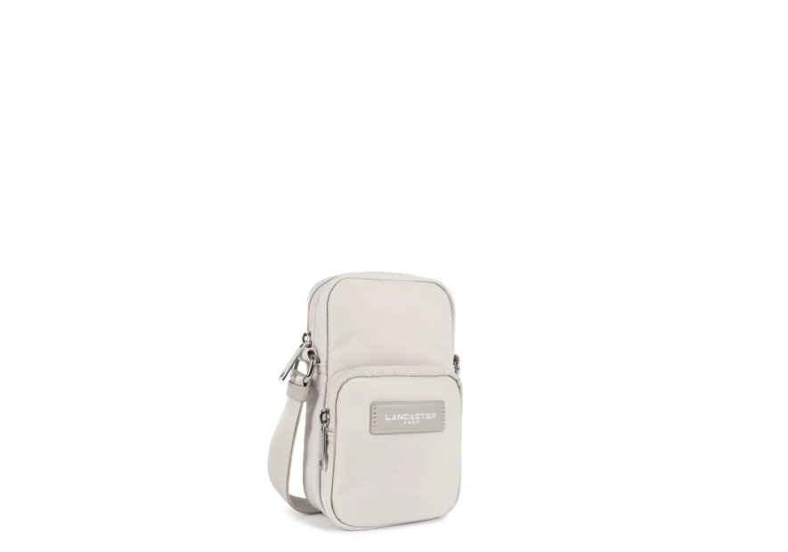 Lancaster 510-86 - NYLON/POLYAMIDE - GRIS  sac étui téléphone bandoulière basic vita Sacs à mains
