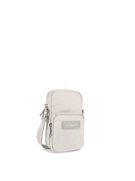 Lancaster 510-86 - NYLON/POLYAMIDE - GRIS  sac étui téléphone bandoulière basic vita Sacs à mains