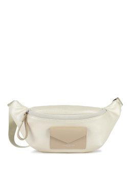 Lancaster 517-85 - POLYAMIDE/CUIR - BLANC  sac banane maya lancaster Sacs à mains