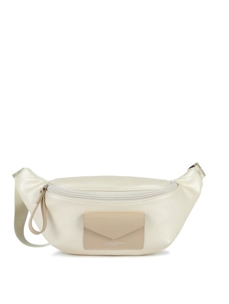 Lancaster 517-85 - POLYAMIDE/CUIR - BLANC  sac banane maya lancaster Sacs à mains