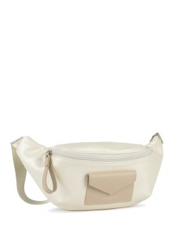 Lancaster 517-85 - POLYAMIDE/CUIR - BLANC  sac banane maya lancaster Sacs à mains