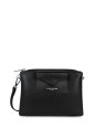 Lancaster 517-100 - POLYAMIDE/CUIR - NOIR sac bandoulière m trotteur maya lancaster sacs-a-mains