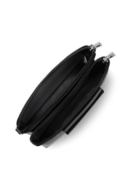 Lancaster 517-100 - POLYAMIDE/CUIR - NOIR sac bandoulière m trotteur maya lancaster Sacs à mains