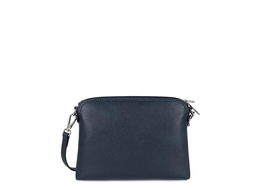 Lancaster 517-100 - POLYAMIDE/CUIR - BLEU  sac bandoulière m trotteur maya lancaster Sacs à mains