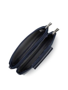 Lancaster 517-100 - POLYAMIDE/CUIR - BLEU  sac bandoulière m trotteur maya lancaster Sacs à mains