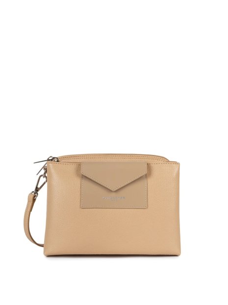 Lancaster 517-100 - POLYAMIDE/CUIR - CHAMP sac bandoulière m trotteur maya lancaster sacs-a-mains