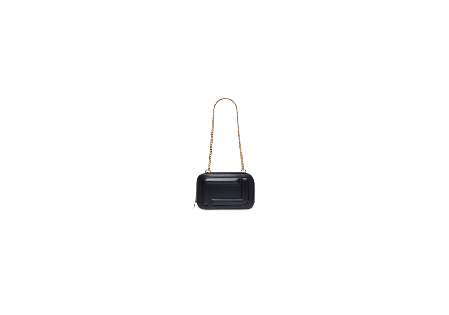 Lancel A13362 - CUIR DE VACHETTE - NOIR sac caméra bag angèle de lancel Sacs à mains