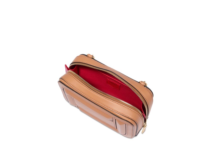 Lancel A13362 - CUIR DE VACHETTE - CAME sac caméra bag angèle de lancel Sacs à mains