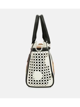 Anekke 40701-032 - POLYURÉTHANE - NOIR sac bowling alma Sacs à mains