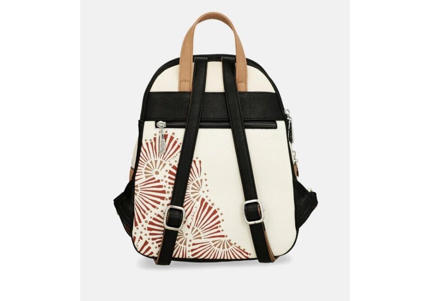 Anekke 40705-044 - POLYURÉTHANE - NOIR sac à dos alma 3 compartiments Sacs à mains