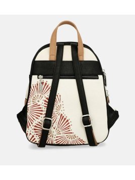 Anekke 40705-044 - POLYURÉTHANE - NOIR sac à dos alma 3 compartiments Sacs à mains