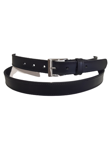Les Ateliers Foures 50618 - CUIR CROUPON - NOIR les ateliers foures-ceinture-croupon-50618 ceintures