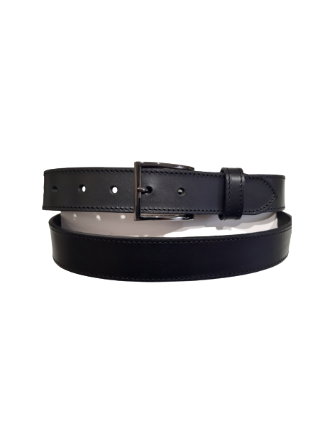 Les Ateliers Foures 50509 ceinture homme cuir 30mm boucle argent ceintures