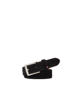 Serge Blanco MT12177A - NUBUCK - NOIR ceinture en daim