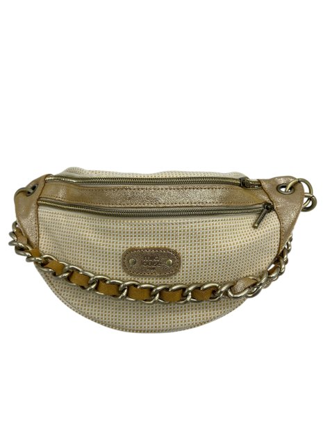 Mila Louise PETRA FB - POLYESTER/CUIR - JAUN banane porté travers sacs-a-mains