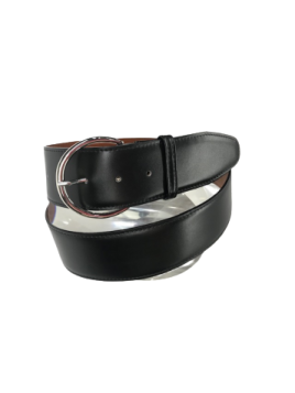 Lefevre 8626/50 - CUIR DE VACHETTE - NOI Ceinture