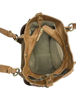 Mila Louise NAELYS RP - CUIR DE VACHETTE - C shopping porté travers shopping