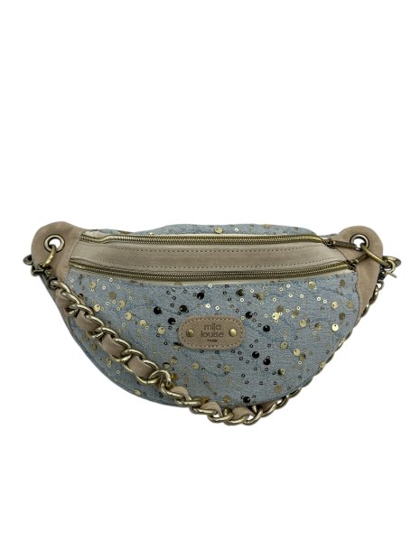 Mila Louise PETRA JN - CUIR DE VACHETTE - CR banane porté travers sacs-a-mains