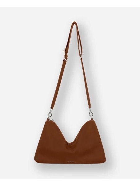 Les Ateliers Foures I526 - CUIR DE VACHETTE - FAUVE sac porté croisé grand modéle Sacs à mains