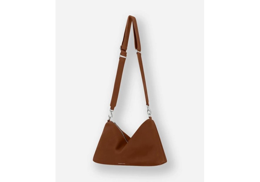 Les Ateliers Foures I526 - CUIR DE VACHETTE - FAUVE sac porté croisé grand modéle Sacs à mains