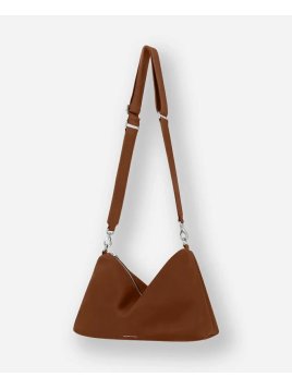 Les Ateliers Foures I526 - CUIR DE VACHETTE - FAUVE sac porté croisé grand modéle Sacs à mains