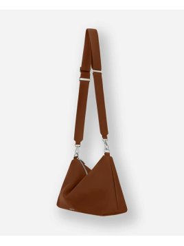 Les Ateliers Foures I526 - CUIR DE VACHETTE - FAUVE sac porté croisé grand modéle Sacs à mains