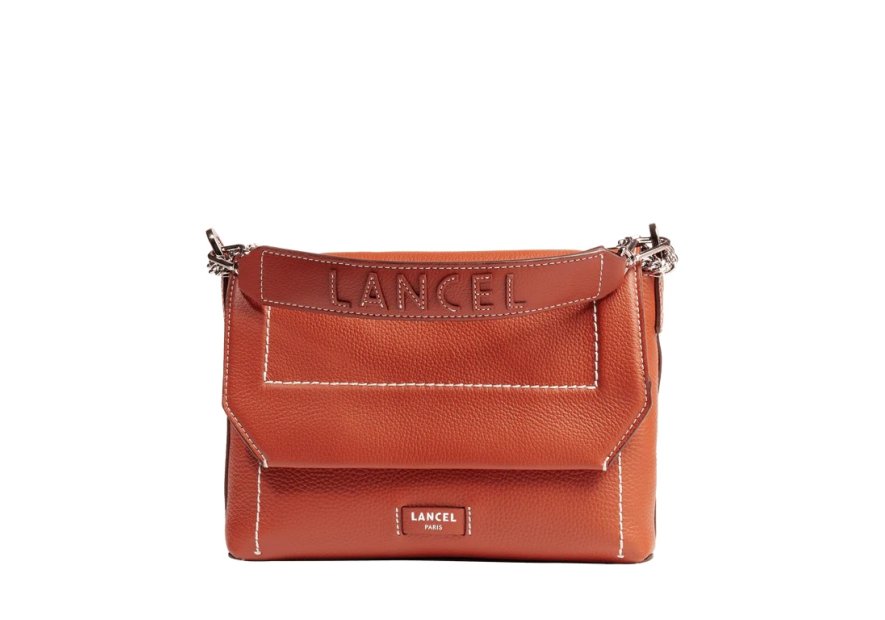 Lancel A13782 - CUIR DE VACHETTE - CAME sac à rabat lancel ninon soft Sacs à mains