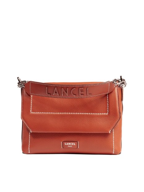 Lancel A13782 - CUIR DE VACHETTE - CAME sac à rabat lancel ninon soft sacs-a-mains