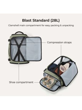 Elite Bagage BM0301094AC sac de voyage/sac à dos underseater bagsmarth sac cabine