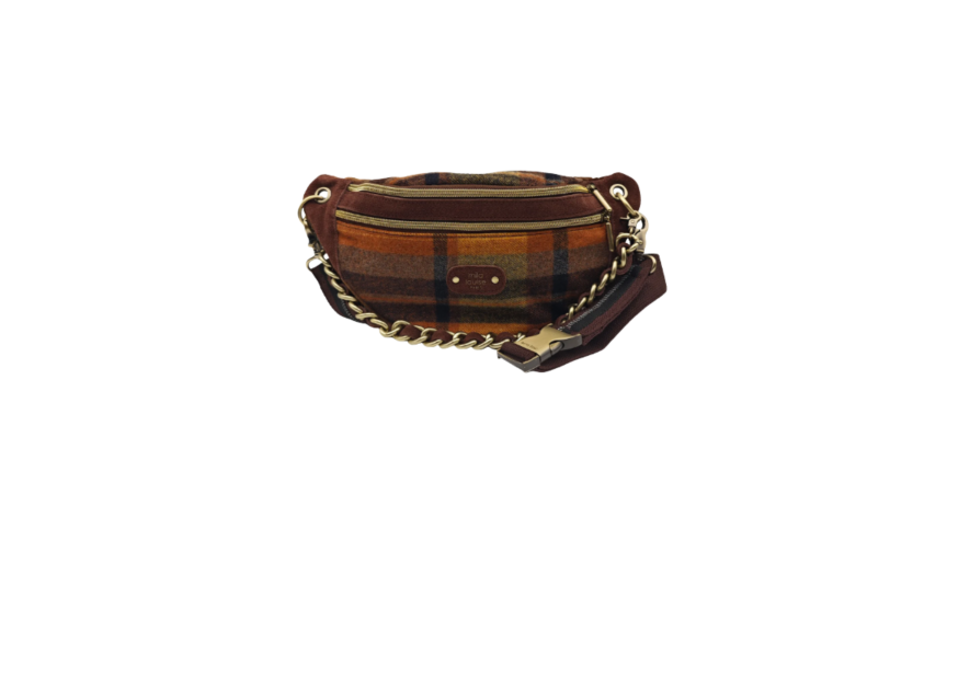 Mila Louise PETRA CL1 - POLYESTER/CUIR - AUB sac banane petra cl taille moyenne Sacs à mains