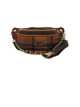 Mila Louise PETRA CL1 - POLYESTER/CUIR - AUB sac banane petra cl taille moyenne Sacs à mains