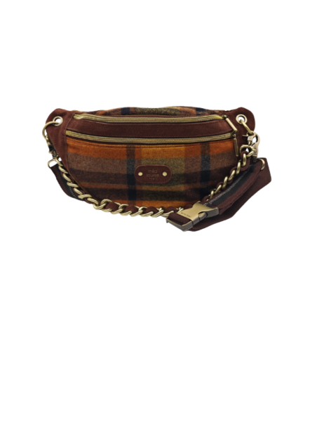 Mila Louise PETRA CL1 - POLYESTER/CUIR - AUB sac banane petra cl taille moyenne Sacs à mains