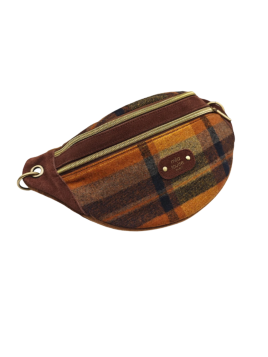 Mila Louise PETRA CL1 - POLYESTER/CUIR - AUB sac banane petra cl taille moyenne Sacs à mains