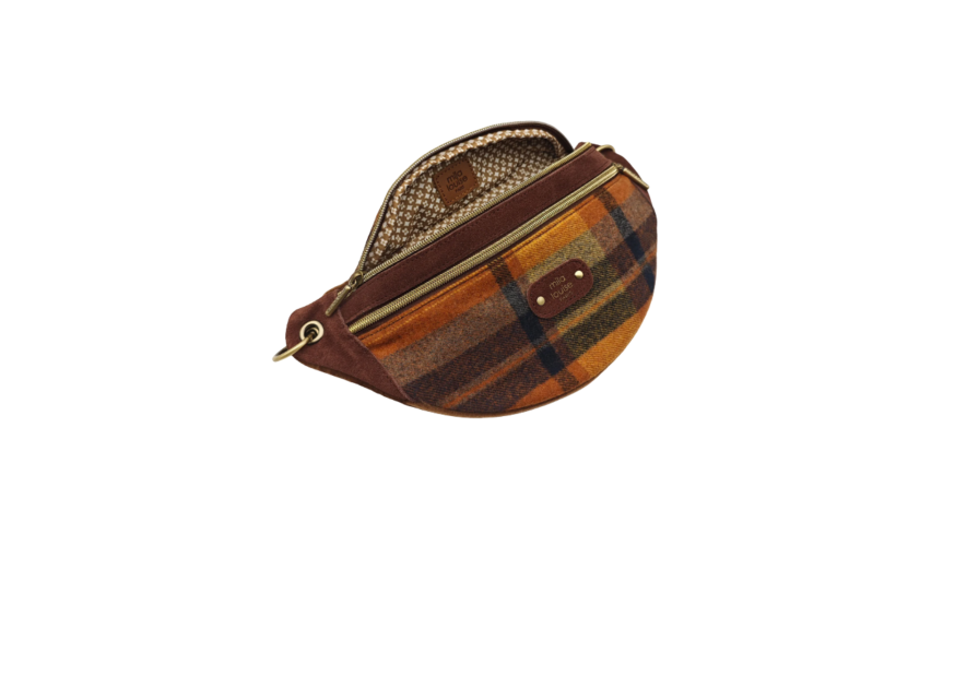 Mila Louise PETRA CL1 - POLYESTER/CUIR - AUB sac banane petra cl taille moyenne Sacs à mains