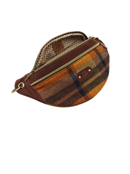 Mila Louise PETRA CL1 - POLYESTER/CUIR - AUB sac banane petra cl taille moyenne Sacs à mains