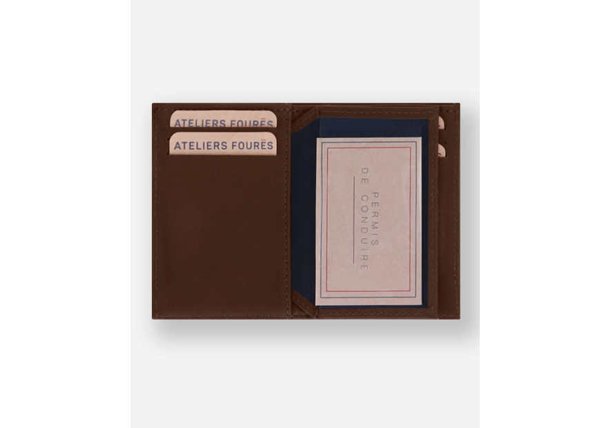 Les Ateliers Foures 935X porte cartes 3 volets compact pollux baroudeur p.cartes credit