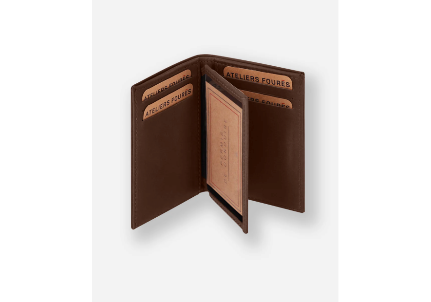 Les Ateliers Foures 935X porte cartes 3 volets compact pollux baroudeur p.cartes credit