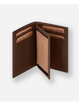 Les Ateliers Foures 935X porte cartes 3 volets compact pollux baroudeur p.cartes credit