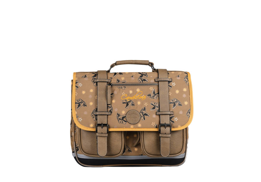 Caméléon VIB-CA38 - POLYESTER RECYCLÉ - Y cartable enfant 2 compartiments vintage urban