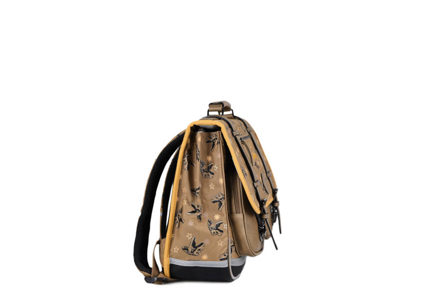 Caméléon VIB-CA38 - POLYESTER RECYCLÉ - Y cartable enfant 2 compartiments vintage urban